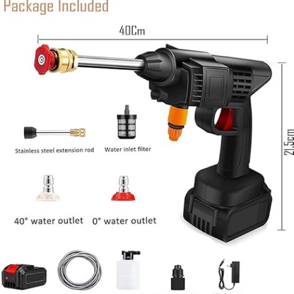 High Pressure Car Washing Gun (Single Battery)